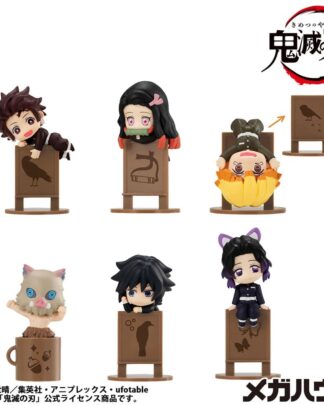 Demon Slayer Kimetsu no Yaiba Ochatomo Series Sammelfiguren 4 cm Sortiment (6)
