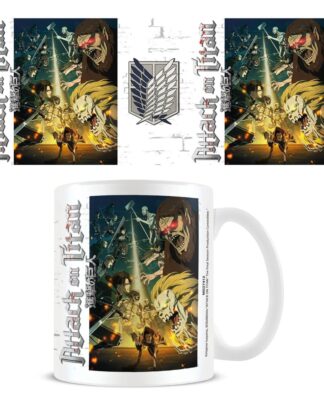 Attack on Titan Tasse Special Ops Squad vs Titans