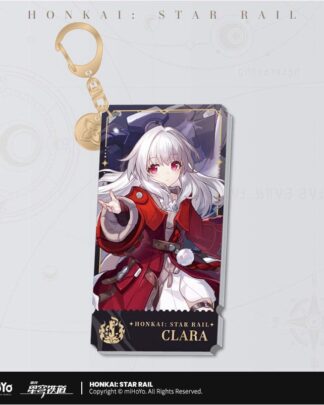 Honkai: Star Rail Charakter Acryl Schlüsselanhänger Clara 9 cm