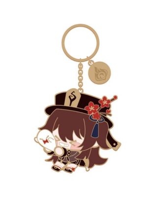 Genshin Impact Character Metall Schlüsselanhänger Hu Tao