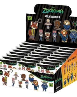 Zootopia 3D PVC-Taschenanhänger Serie 73 Display (24)