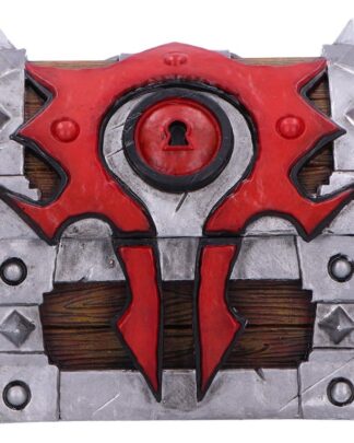 World of Warcraft Aufbewahrungsbox Treasure Chest Horde War 11 cm