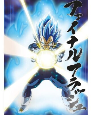 Dragon Ball Super 3D Poster Survival Vegeta 38 x 58 cm