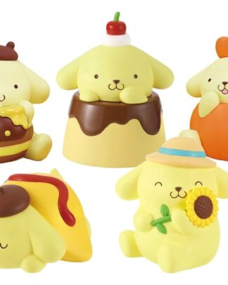 Sanrio Twinchees Minifiguren Pompompurin My Fav Color 5 cm Blind Pack Display (24)