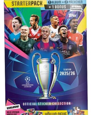 UEFA Champions League 2025/26 Sticker Collection Starter Pack