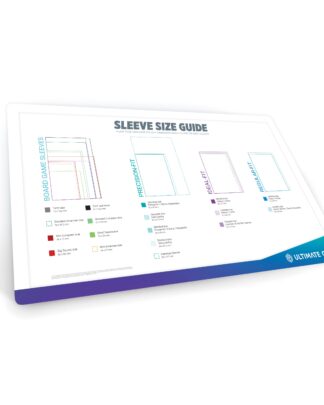 Ultimate Guard Counter Desk Pad Sleeve Size Guide