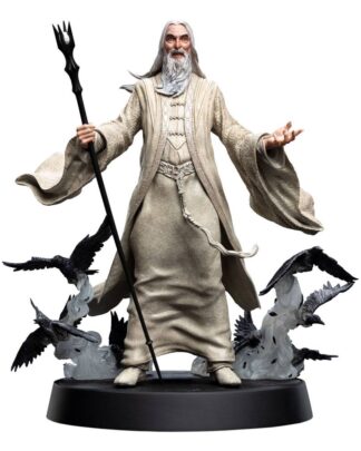 Der Herr der Ringe Figures of Fandom PVC Statue Saruman the White 26 cm
