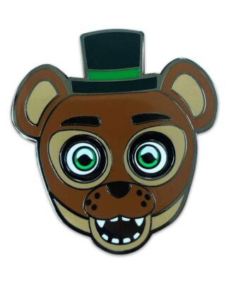 Five Nights at Freddy´s Ansteck-Pin Popgoes The Weasel Glow in the Drak Spinning 5 cm
