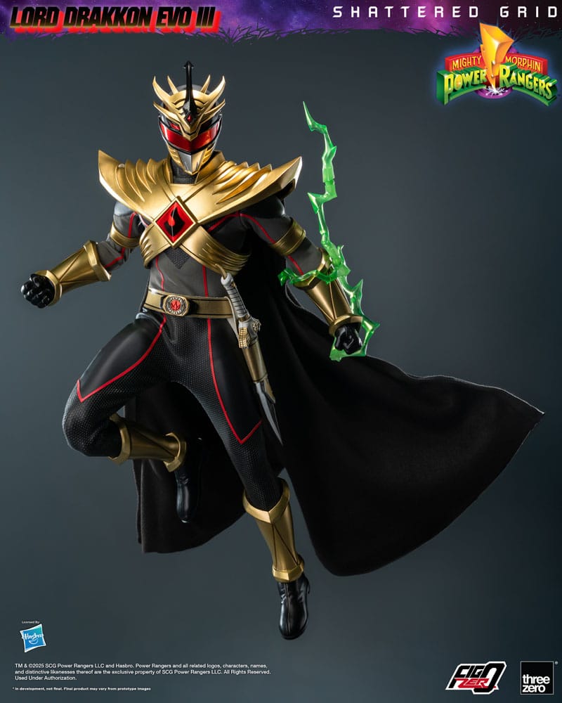 Mighty Morphin Power Rangers Shattered Grid FigZero Actionfigur 1/6 Lord Drakkon Evo III 30cm – Bild 9