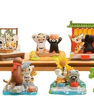 Alexander The Fat Tiger Blind Box Minifiguren Little Tiger and his companions Display (8)