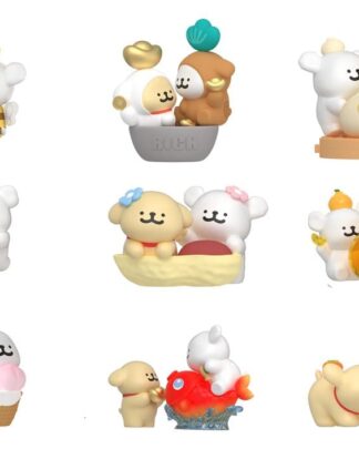 Maltese Blind Box Minifiguren Lucky Paws Series Display (8)