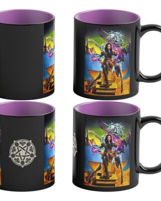 The Witcher III: Wild Hunt Game Art Chronicles Tasse mit Thermoeffekt Yennefer inspired by Salvador Dali 450 ml