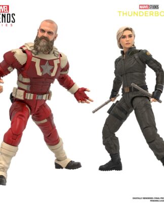 Thunderbolts Marvel Legends Actionfiguren 2er-Pack Yelena Belova & Red Guardian 15 cm