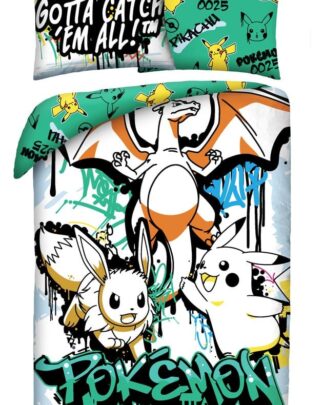 Pokémon Bettwäsche Ver. 18 140 x 200 cm / 70 x 90 cm