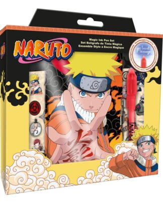 Naruto Tagebuch Set mit Schloss
