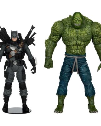 DC Multiverse McFarlane Collector Edition Actionfiguren 2er-Pack #03 Batman vs. Killer Croc 18 cm