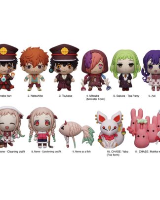 Toilet-Bound Hanako-kun 3D PVC-Taschenanhänger Series 2 Display (24)