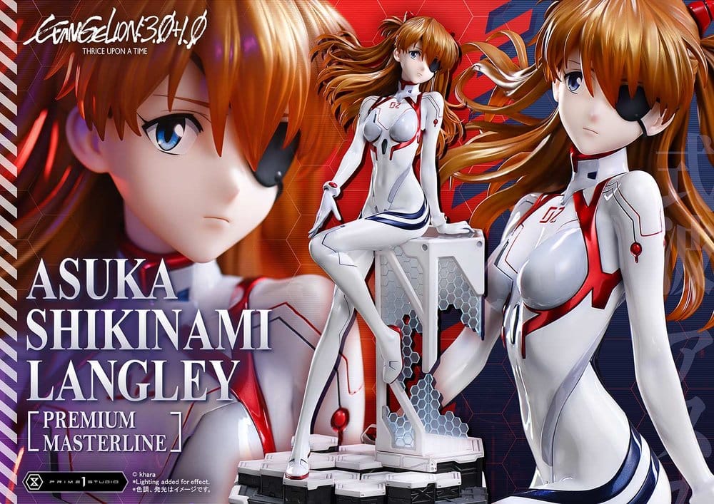 Evangelion: 3.0 + 1.0 Thrice Upon A Time Premium Masterline Series Statue 1/4 Asuka Shikinami Langley Bonus Ver. 46 cm – Bild 2