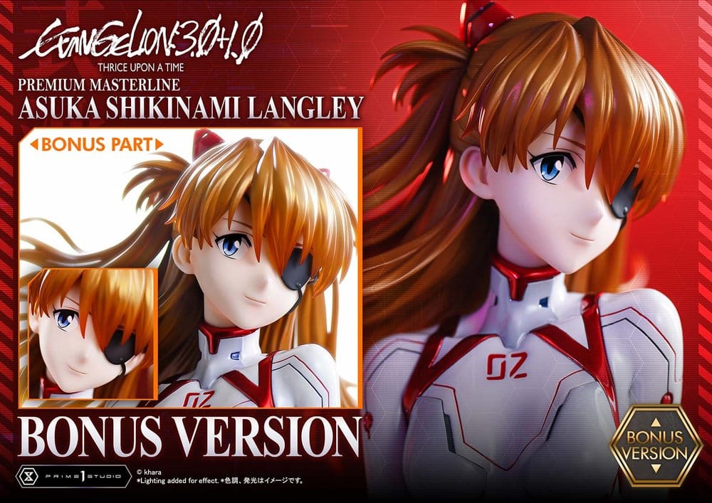 Evangelion: 3.0 + 1.0 Thrice Upon A Time Premium Masterline Series Statue 1/4 Asuka Shikinami Langley Bonus Ver. 46 cm – Bild 3