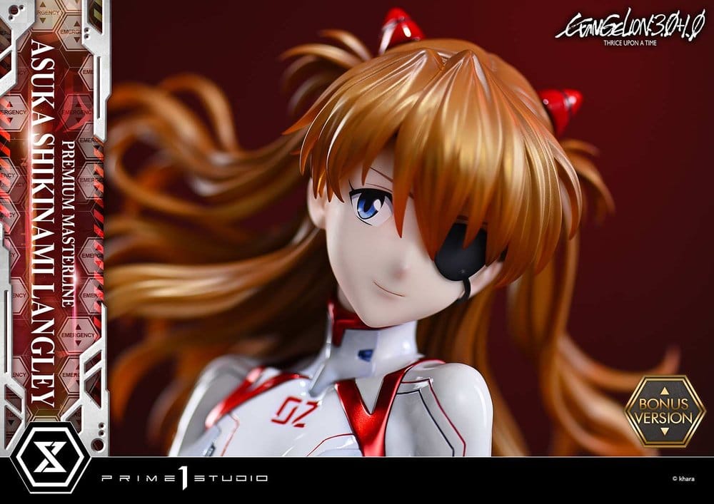 Evangelion: 3.0 + 1.0 Thrice Upon A Time Premium Masterline Series Statue 1/4 Asuka Shikinami Langley Bonus Ver. 46 cm – Bild 6