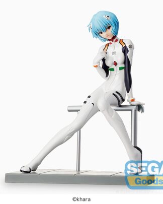 Evangelion: New Theatrical Edition LPM PVC Statue Rei Ayanami 17 cm - Beschädigte Verpackung