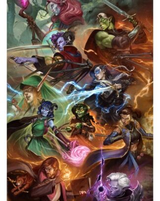Critical Role Kunstdruck Mighty Nein 41 x 61 cm - ungerahmt