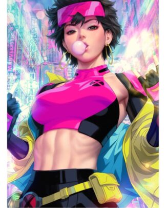 X-Men Marvel Kunstdruck Jubilee 46 x 61 cm - ungerahmt