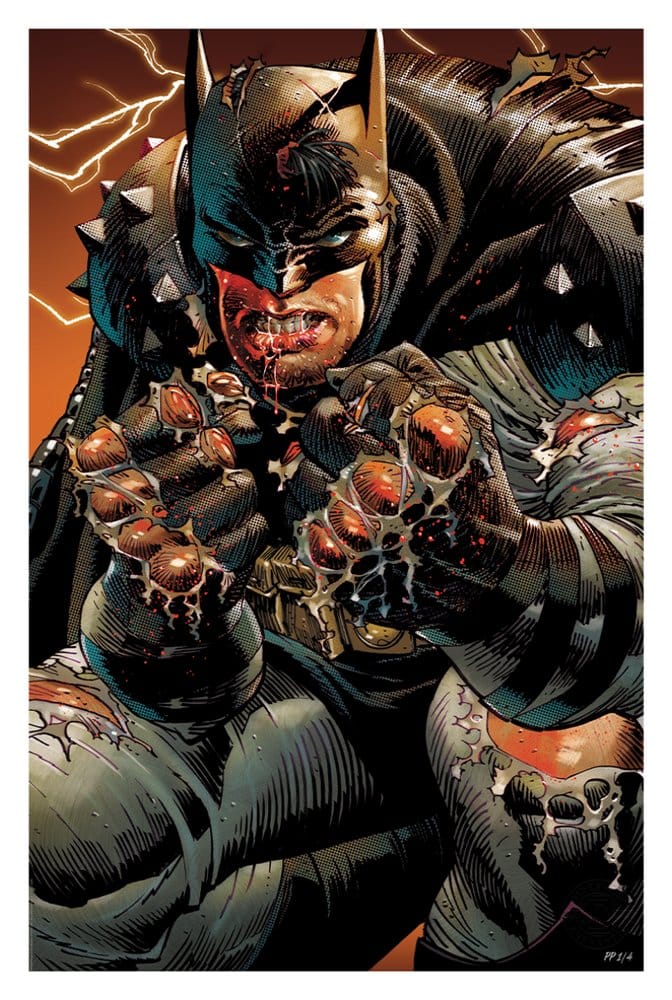 DC Comics Kunstdruck Absolute Batman 41 x 61 cm - ungerahmt