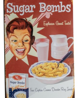 Fallout Me­tall­schild Sugar Bombs