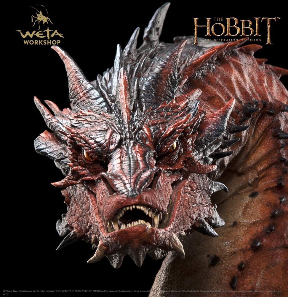 Der Hobbit Smaugs Einöde Büste Smaug 36 cm – Bild 2