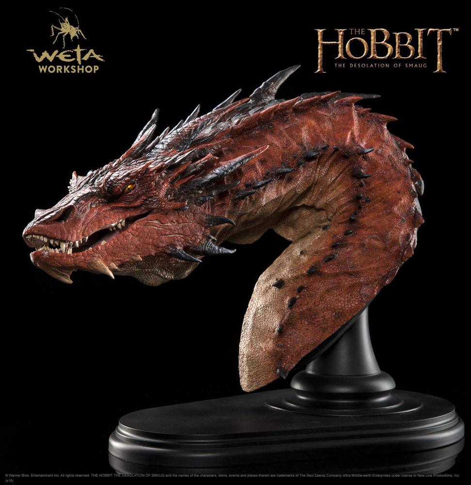 Der Hobbit Smaugs Einöde Büste Smaug 36 cm – Bild 3