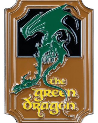 Herr der Ringe Magnet The Green Dragon (Enamel) 7 cm