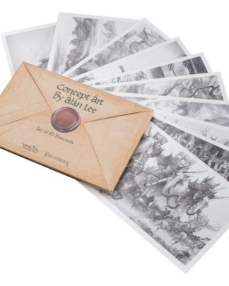 Herr der Ringe Postkarten Set Concept Art by Alan Lee: The Lord of the Rings 15 x 12 cm