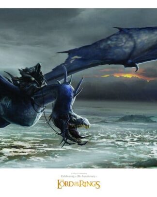 Herr der Ringe Kunstdruck Nazgul Ahunt 59 x 30 cm