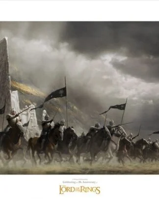 Herr der Ringe Kunstdruck Faramir's Charge 59 x 30 cm