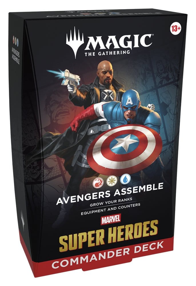 Magic the Gathering Marvel Super Heroes Commander Decks Umkarton (4) englisch – Bild 2