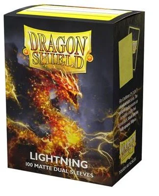 Dragon Shield Sleeves Standard Size Matte Lightning Ailia 100 Sleeves