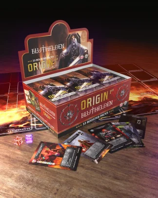 Bluthelden Origin 1st Booster Display - Englisch
