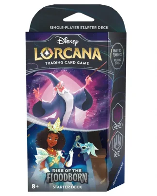 Disney Lorcana TCG Aufstieg der Flutgestalten Starter Deck Amthyst-Steel englische Version
