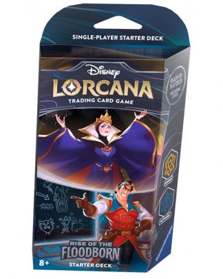 Disney Lorcana TCG Aufstieg der Flutgestalten Starter Deck Amber-Sapphire englische Version