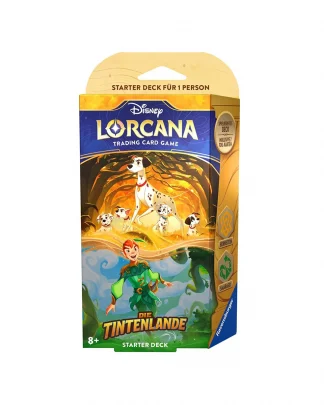 Disney Lorcana TCG Die Tintenlande Starter Deck Bernstein-Smaragd Deutsche Edition