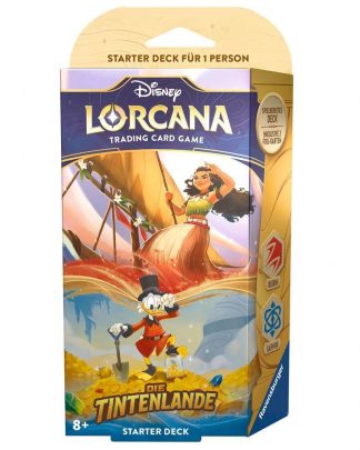 Disney Lorcana TCG Die Tintenlande Starter Deck Rubin-Sapphire Deutsche Edition