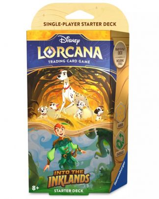 Disney Lorcana TCG Into the Inklands Starter Deck Amber-Emerald Englisch Edition