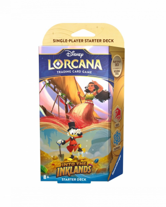 Disney Lorcana TCG Into the Inklands Starter Deck Ruby-Sapphire Englisch Edition