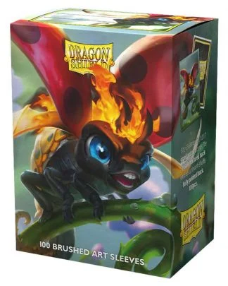 Dragon Shield Matte Brushed Art Sleeves Standard Size The Burnbug 100 Sleeves
