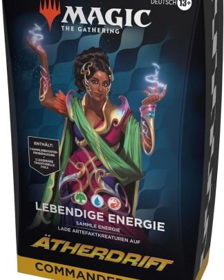 Magic the Gathering Aetherdrift Commander Deck Lebendige Energie deutsch