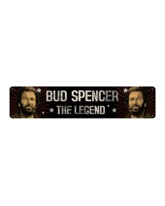 Bud Spence Blechschild The Legend 46 x 10 cm