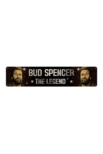 Bud Spence Blechschild The Legend 46 x 10 cm