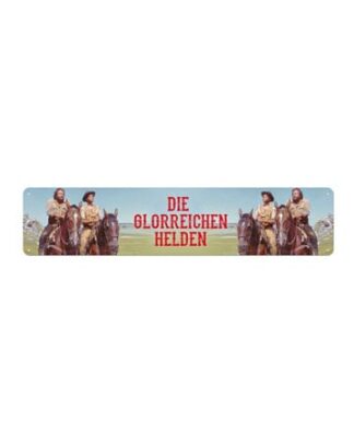 Bud Spencer & Terence Hill Blechschild Die glorreichen Helden 46 x 10 cm