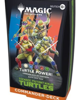 Magic the Gathering Teenage Mutant Ninja Turtles Commander-Deck deutsch